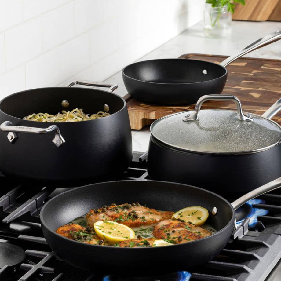 ALL-CLAD HA1 HARD ANODIZED NON-STICK 13PC INDUCTION COOKWARE SET