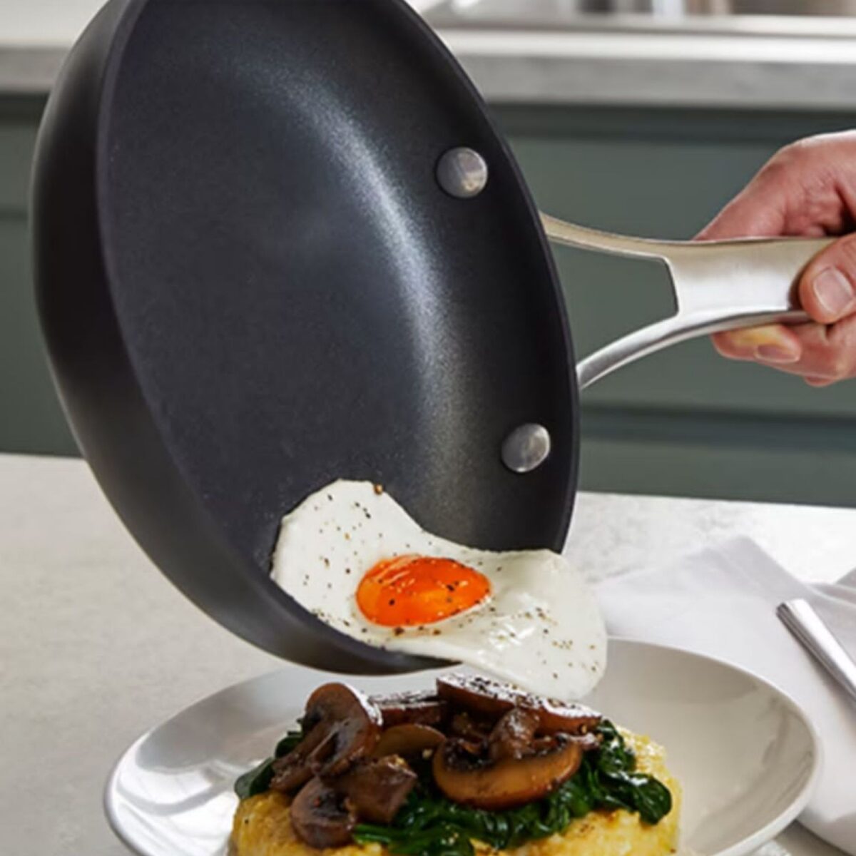 CALPHALON PREMIER HARD ANODIZED 8PC COOKWARE SET