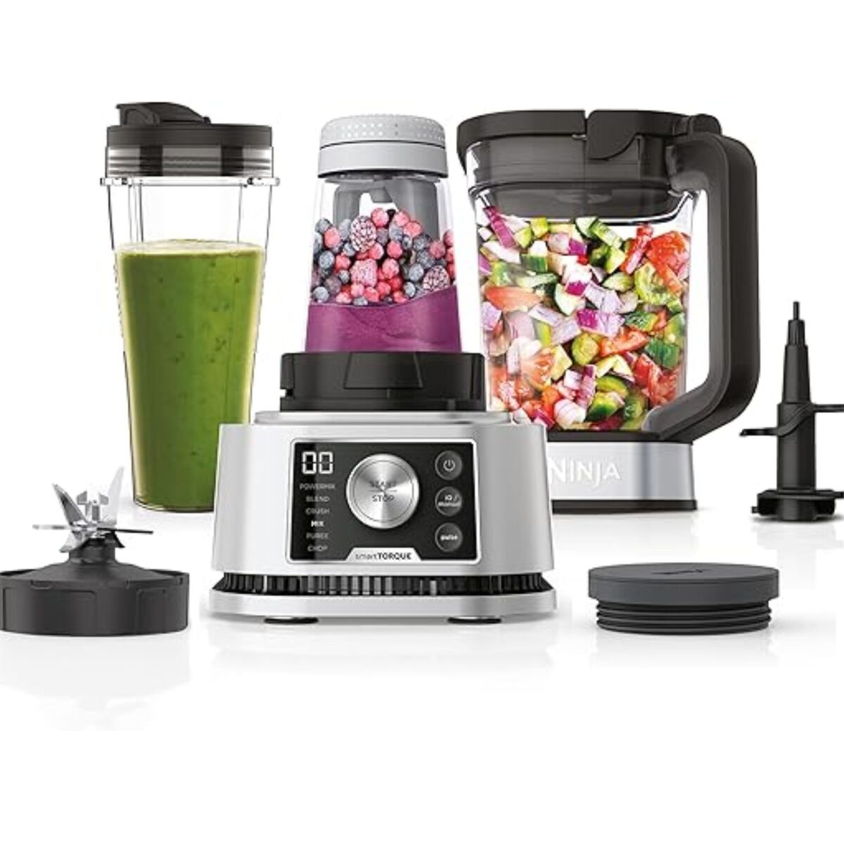 NINJA FOODI NUTRI BLENDER 3-IN-1 POWER ( NUTRI BLENDER, AUTO-IQ- TECNOLOGY 1200W SMART TORQUE