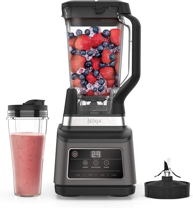 NINJA BLENDER 2-IN-1 BLENDER , AUTO-IQ AND SMART MOTOR 1200W