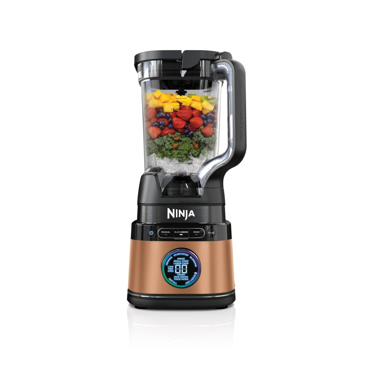 NINJA 2-IN-1 DETECT POWER BLENDER PRO & SINGLE SERVE 1200W COPPER