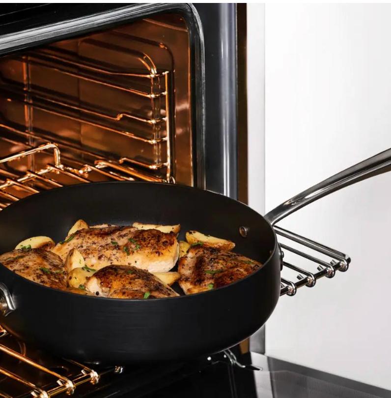 ALL-CLAD HARD ANODIZED 4QT SAUTÉ PAN WITH LID 3