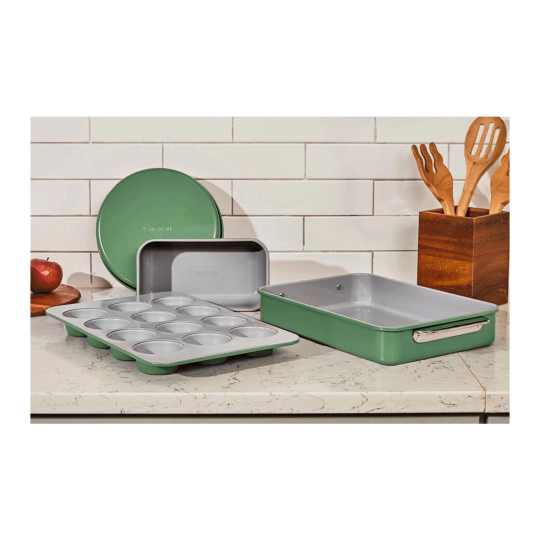 Caraway Half 6-Piece Bakeware Set With Complimentary Storage