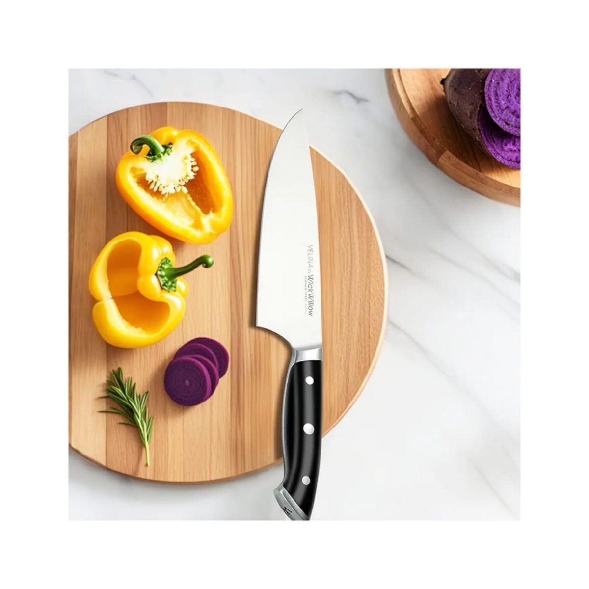 WICKWILLOW 7'' GERMAN STAINLESS STEEL CHEF KNIFE