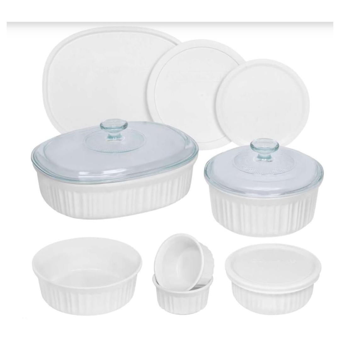 CorningWare 12 Piece Round and Oval Bakeware Set