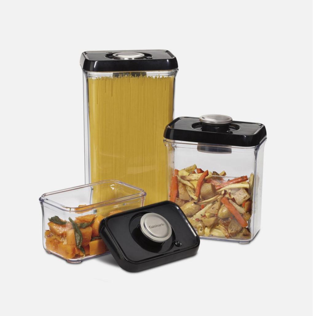 Cuisinart 6-Piece BPA-Free Storage Container & Lid Set
