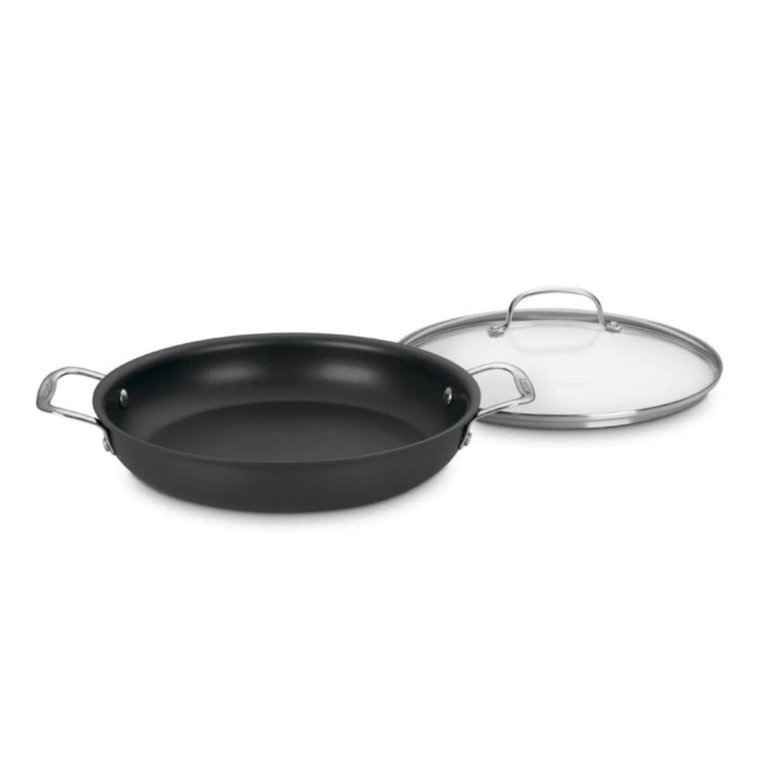 Cuisinart Chef's Classic™ Classic Hard Anodized 12" Everyday Pan w/Medium Dome Cover