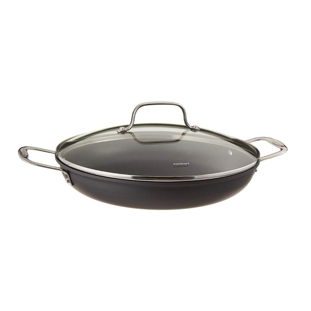 Cuisinart Chef's Classic™ Classic Hard Anodized 12" Everyday Pan w/Medium Dome Cover