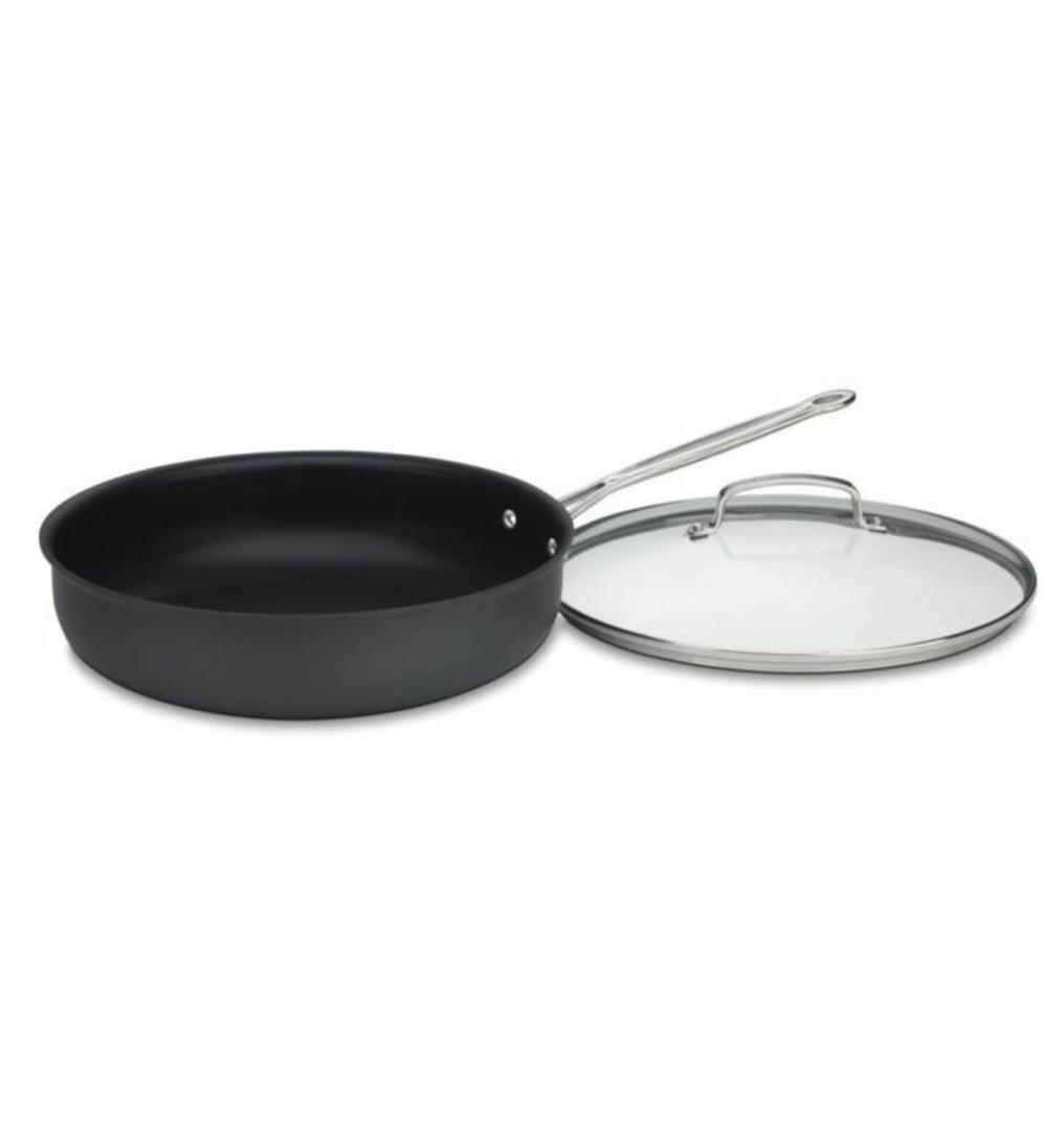 Cuisinart Chef's Classic 12" Non-stick Hard Anodized Deep Frying Pan with Cover