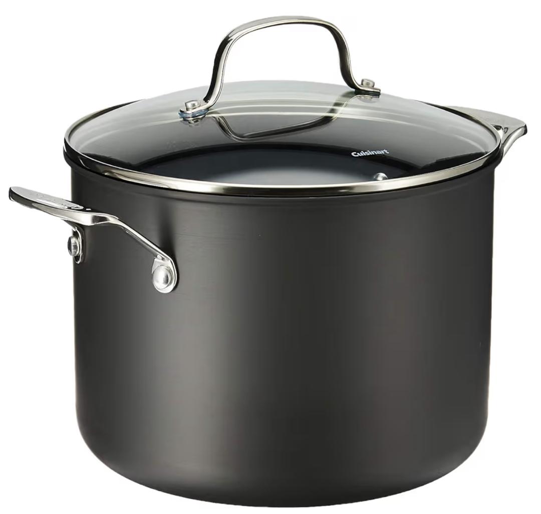 Cuisinart Chef's Classic Non-stick Hard-Anodized 8-Quart Stockpot with Lid