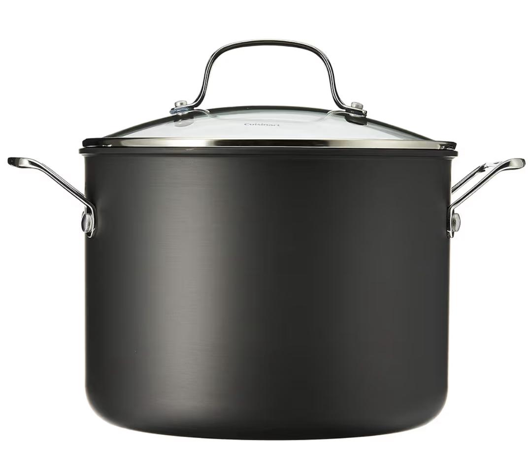 Cuisinart Chef's Classic Non-stick Hard-Anodized 8-Quart Stockpot with Lid