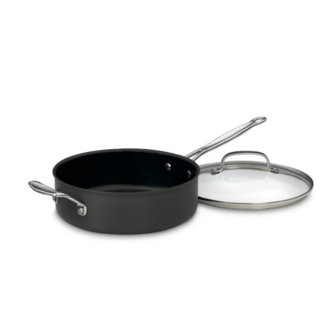 Cuisinart Chef’s Classic™ Non-stick Hard Anodized 5.5 Quart Sauté Pan with Helper Handle & Cover