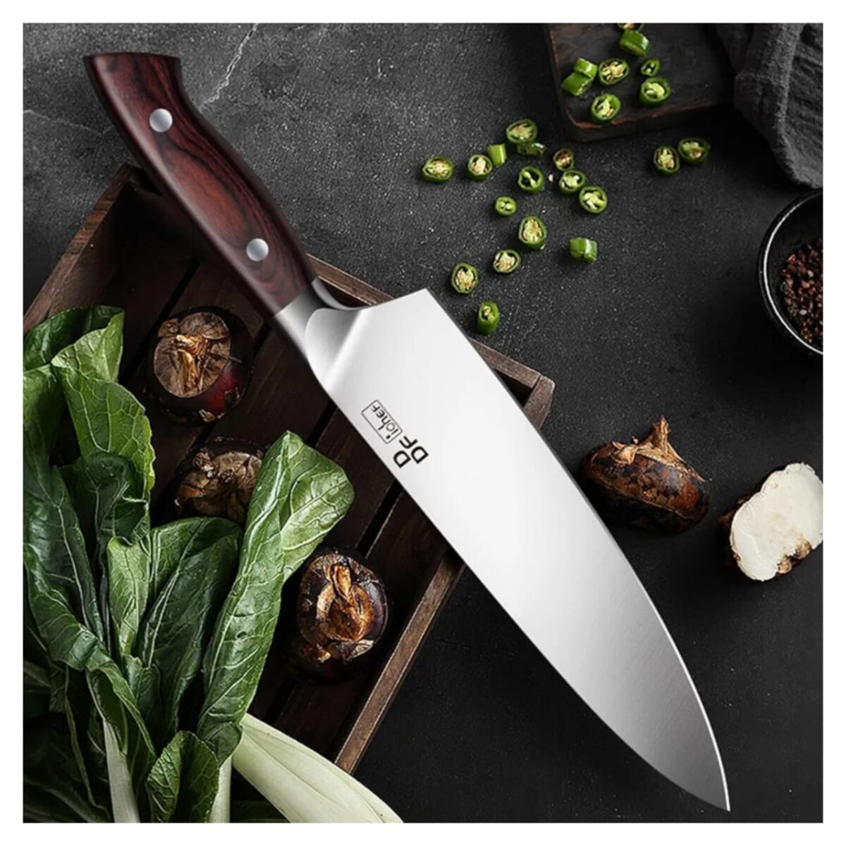 DDF JAPANESE 8” STAINLESS STEEL CHEF KNIFE