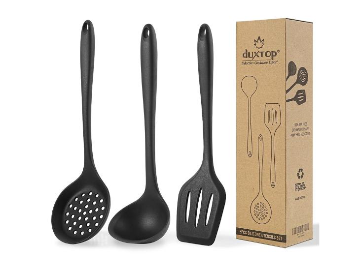 DUXTOP 3PCS Silicone Utensil Set