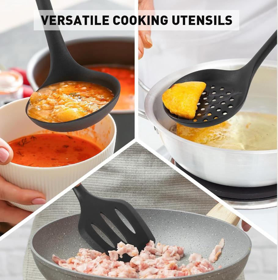 DUXTOP 3PCS Silicone Utensil Set