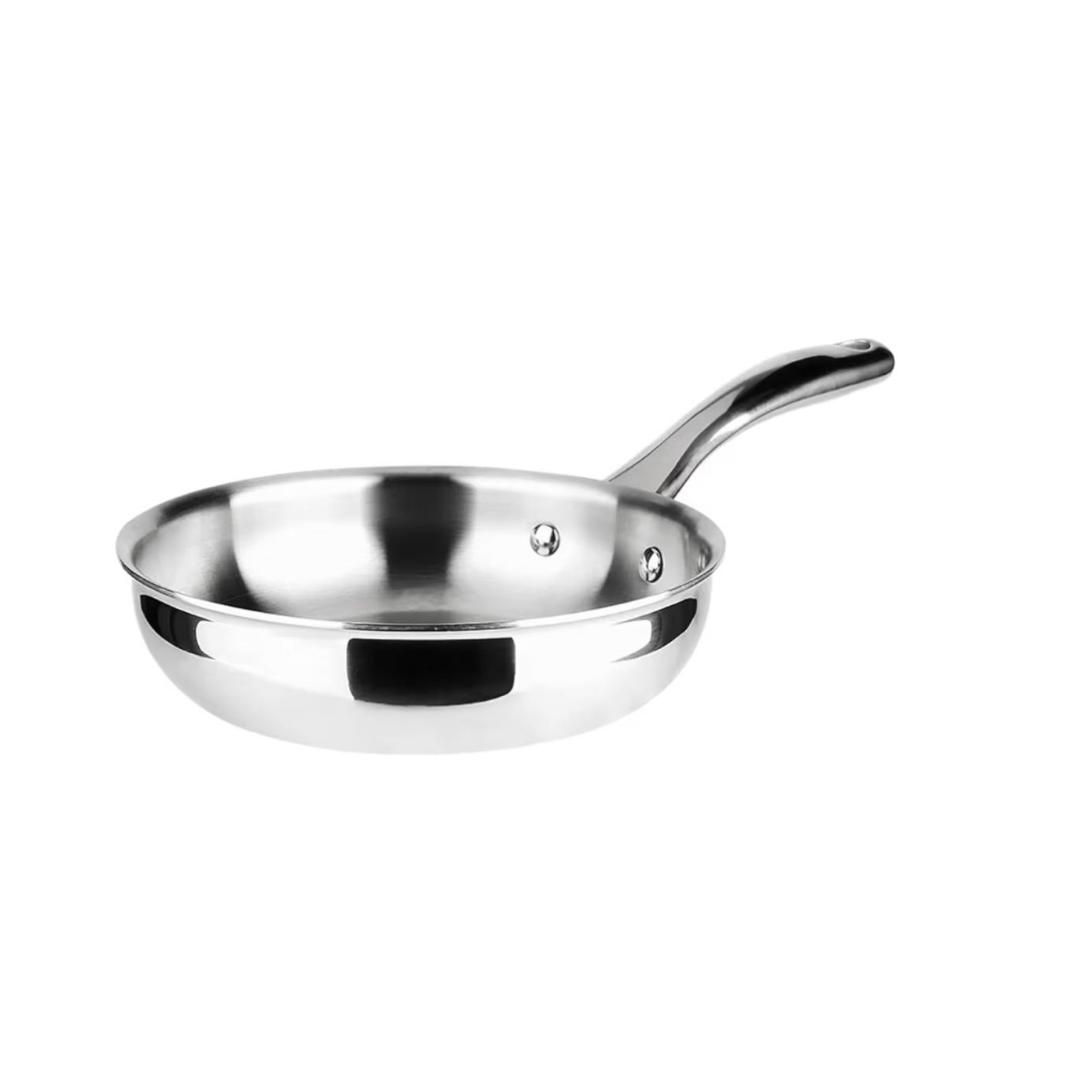DUXTOP WHOLE-CLAD TRI-PLY STAINLESS STEEL NDUCTION 8" AND 10" 2PCS SKILLET SET