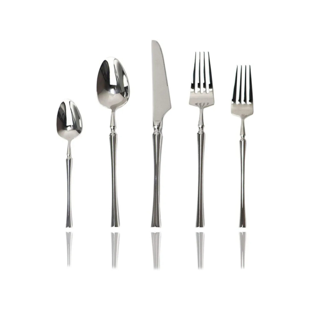 JASHII 20PCS 18/10 STAINLESS STEEL FLATWARE SET