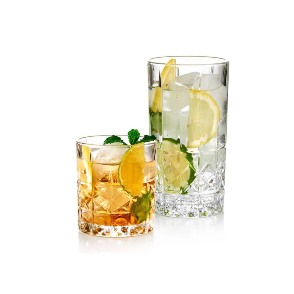 KING CRYSTAL 12PCS GLASS SET