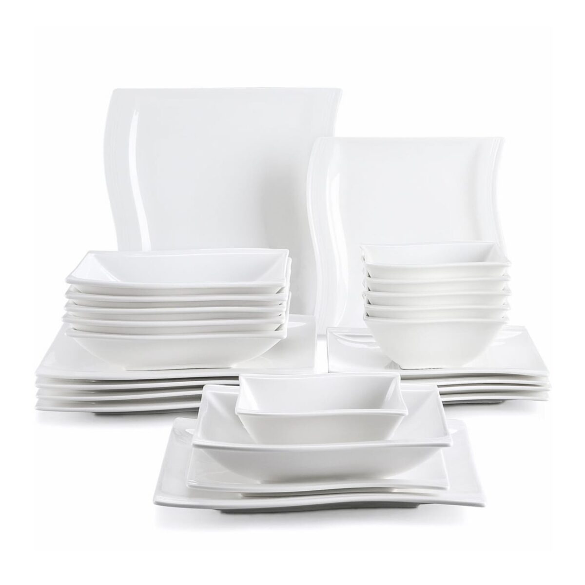 MALACASA 16PC DINNERWARE SET FOR 4