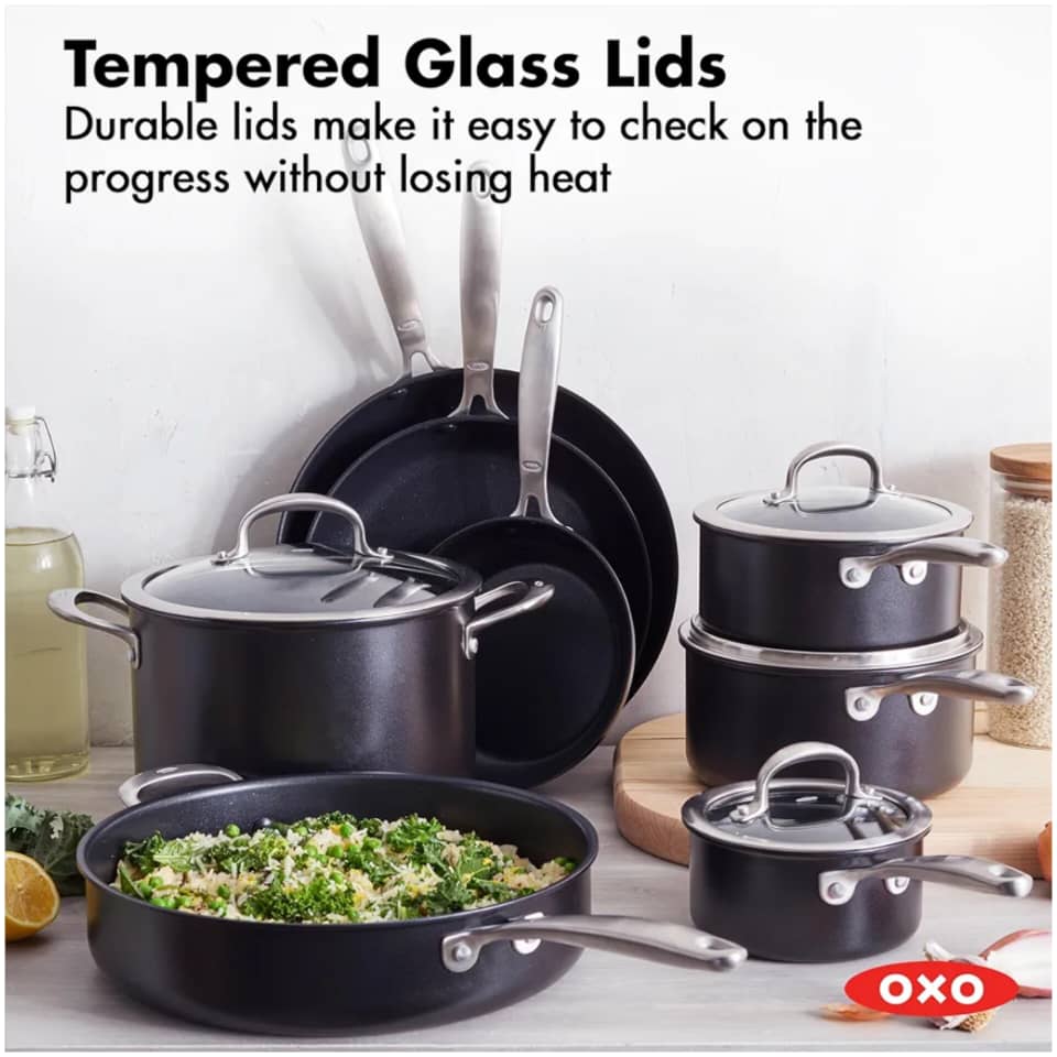 OXO SOFTWORKS 13PC COOKWARE SET