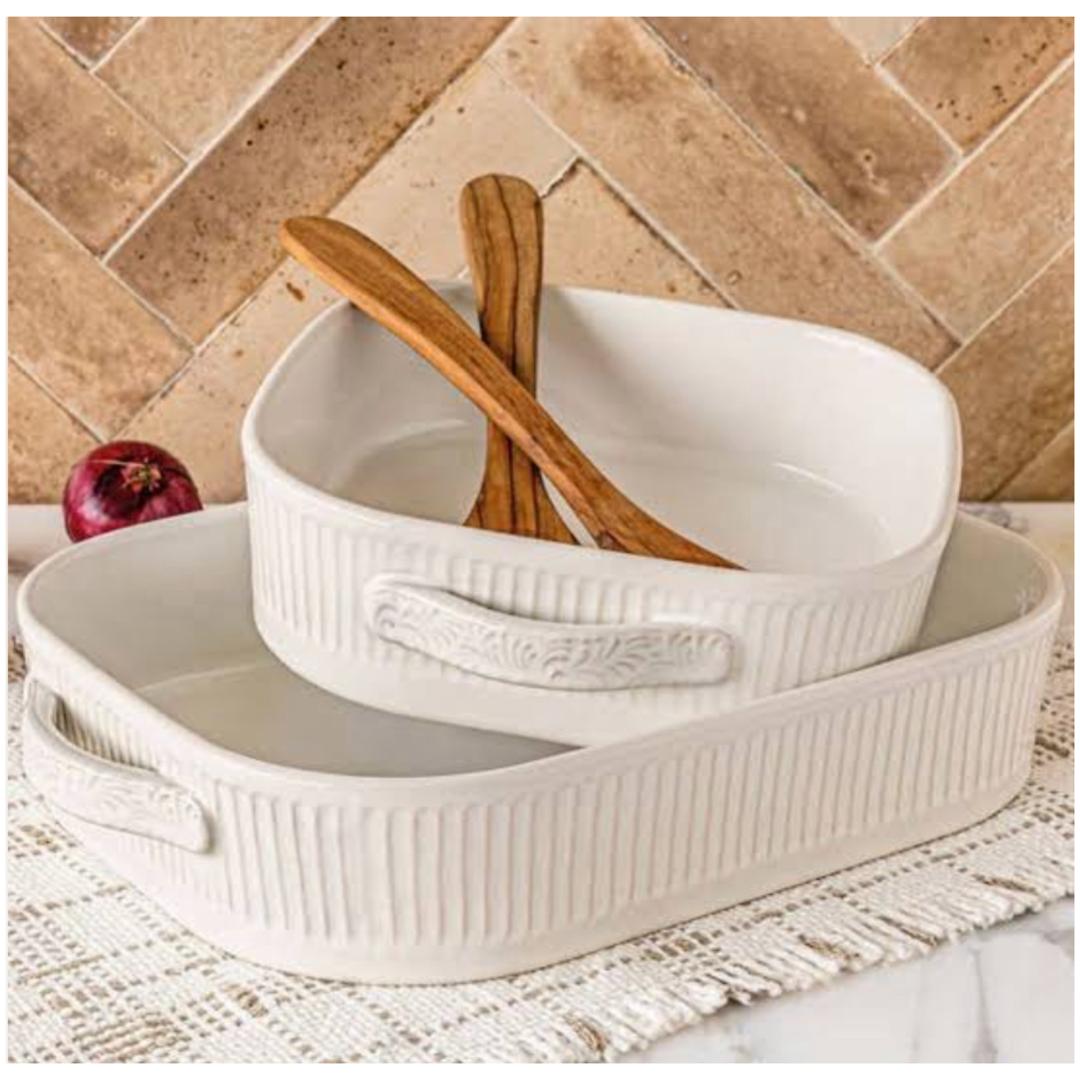 Over & Back Oven to Table Stoneware Dishes 7