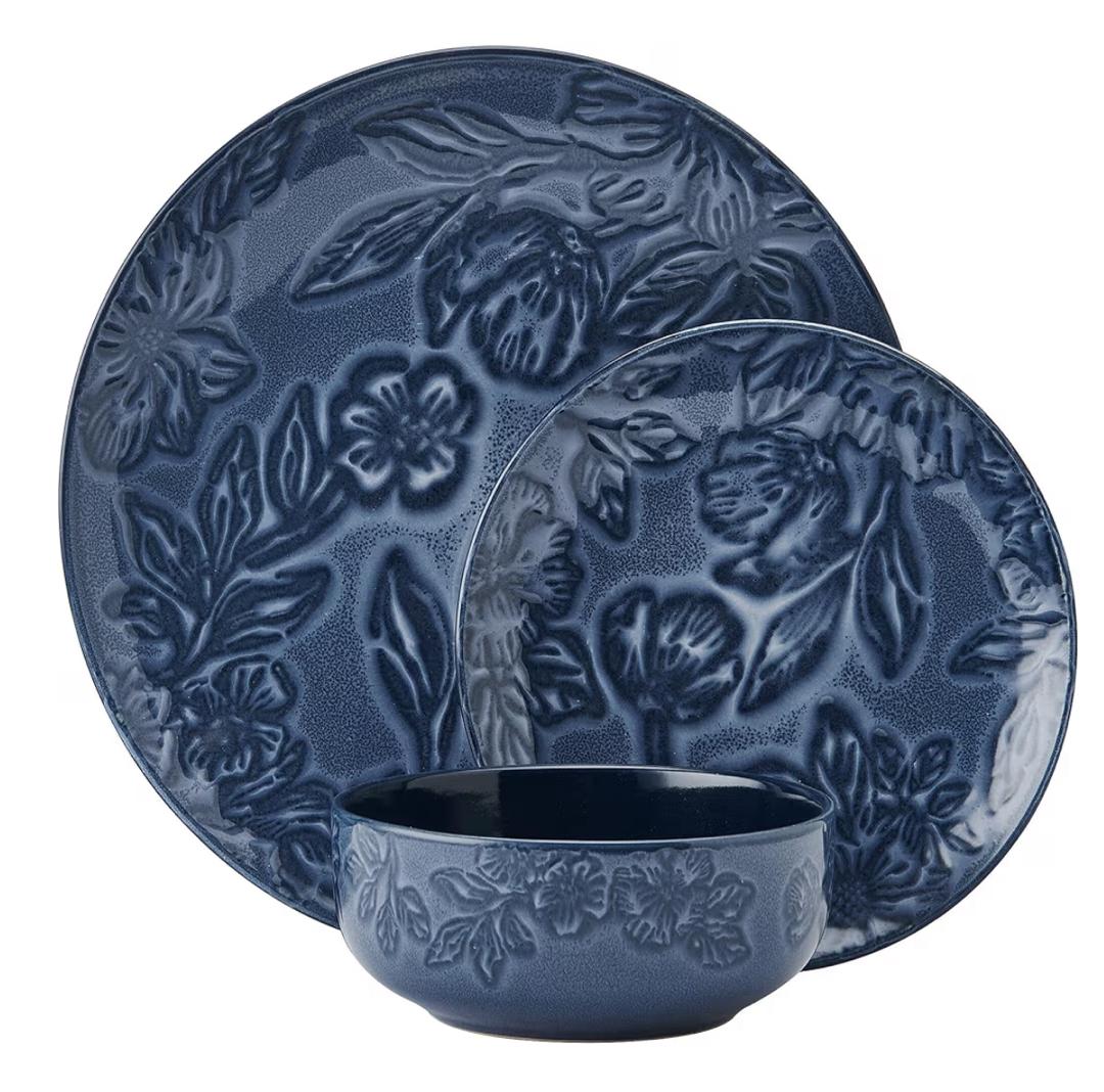 Pfaltzgraff Garden Elegance 12 Piece Dinnerware Set