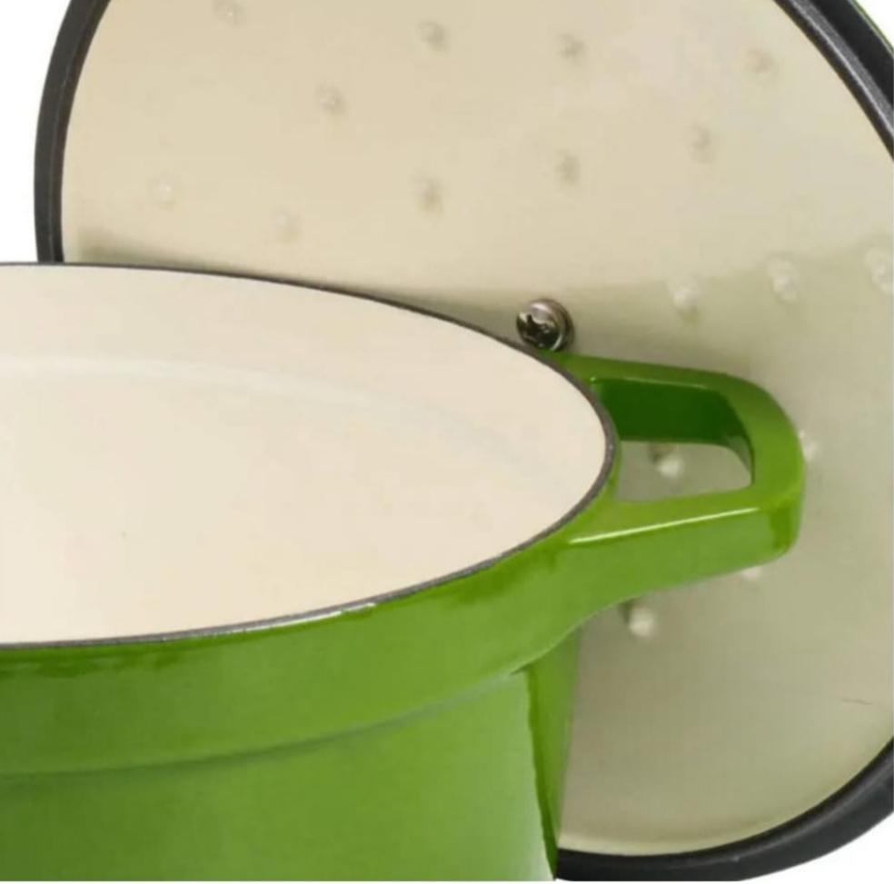 PROCOOK CAST IRON CASSEROLE 7.3L 28CM ROUND 2