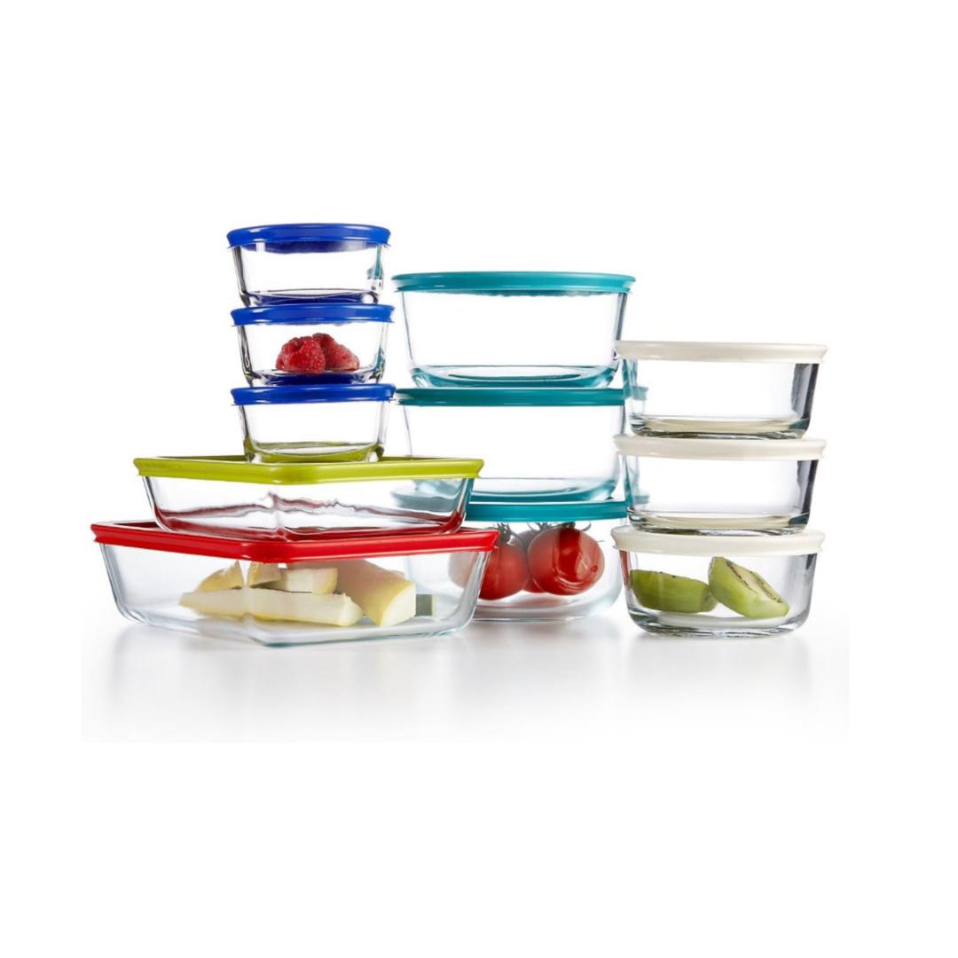 PYREX SIMPLY STORE GLASS STORAGE CONTAINER 22PC
