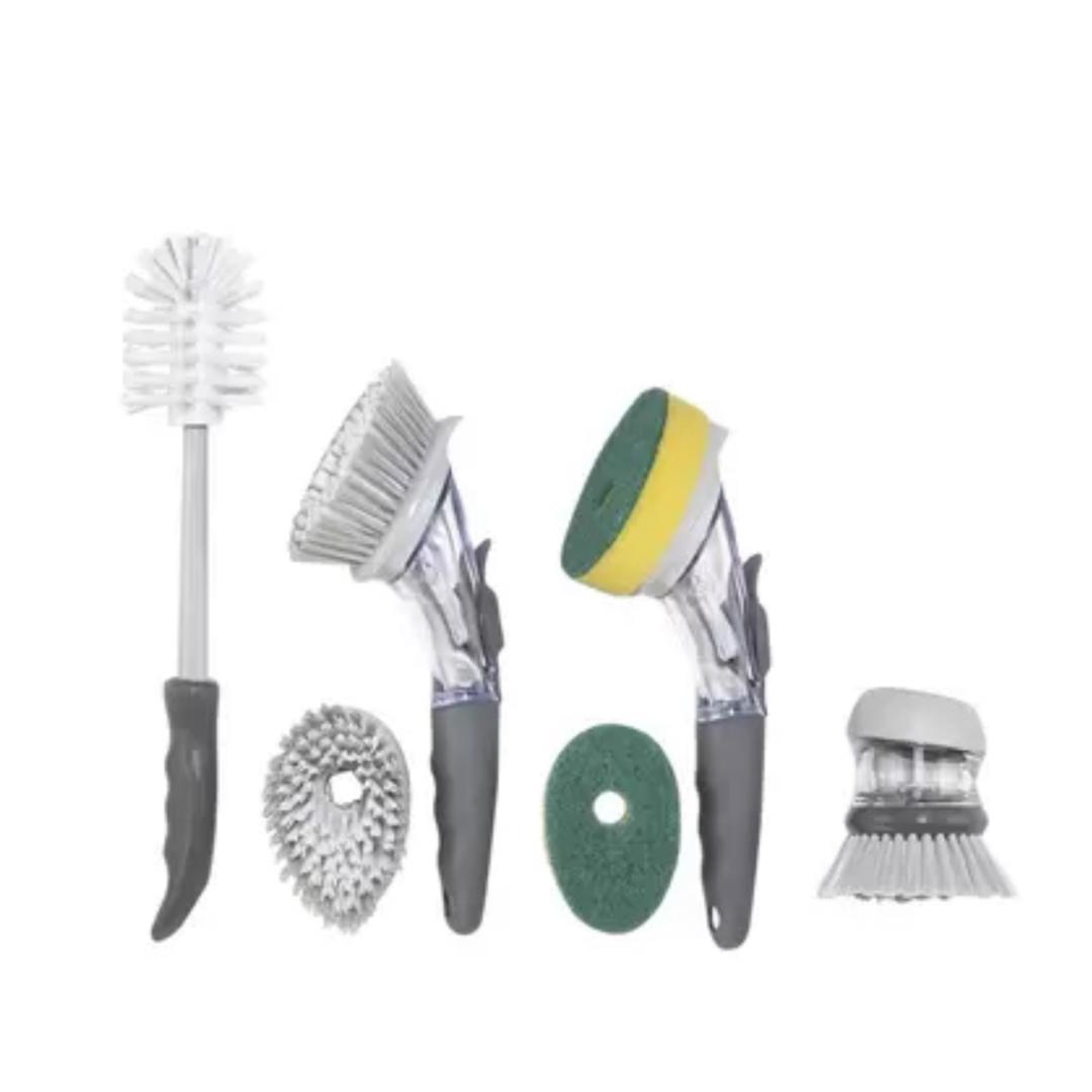 Polder 6-Piece Kitchen Sink Brush Set