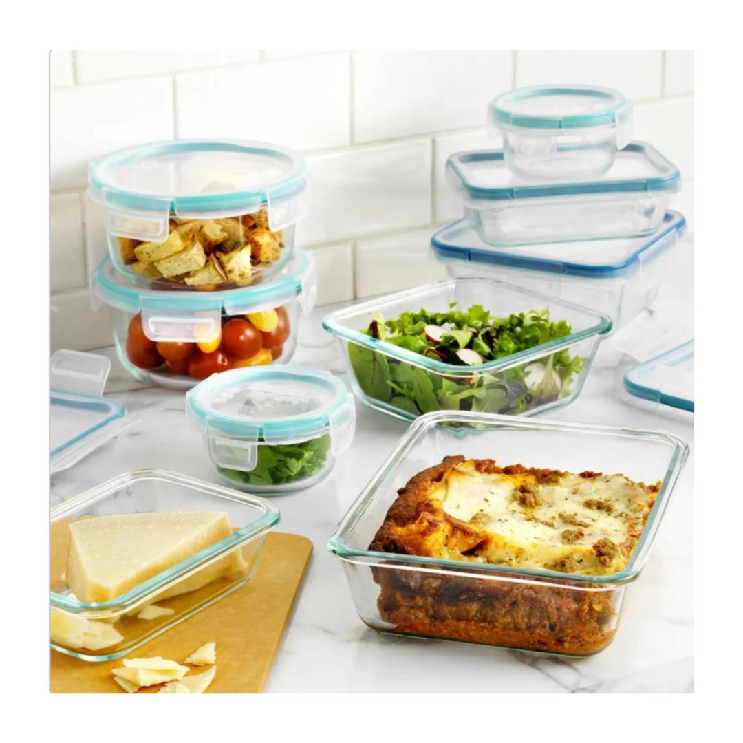 Snapware Pyrex 18-Piece Glass Food Storage Set