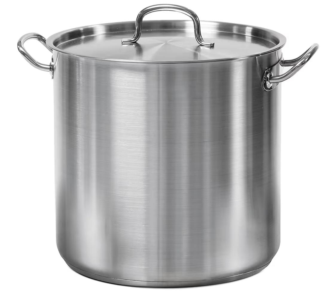 Tramontina Gourmet Stainless Steel 24-Quart Stock Pot with Lid