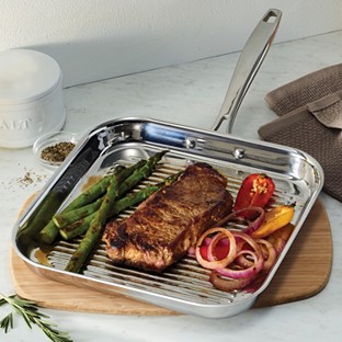 Tramontina 3-Ply Stainless Steel Grill Pan