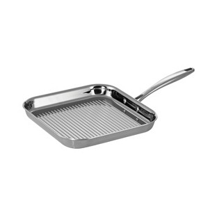 Tramontina 3-Ply Stainless Steel Grill Pan