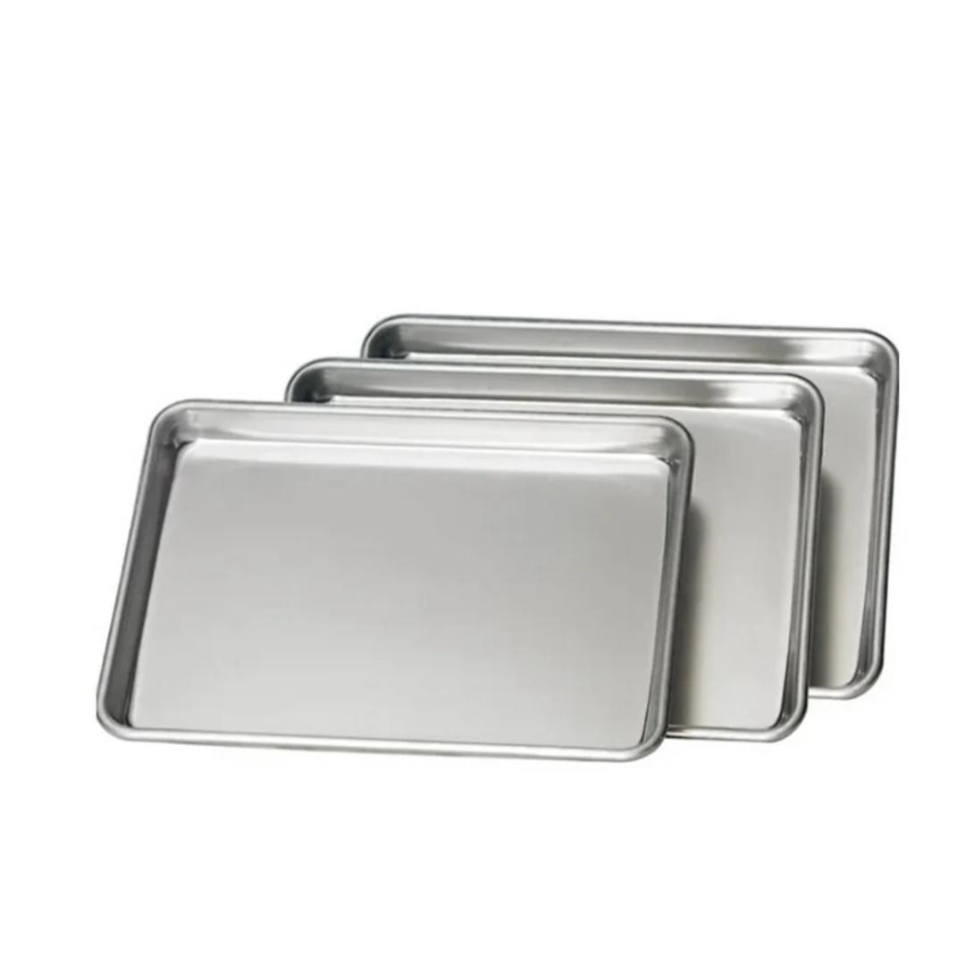 Tramontina ProLine 3-Piece Quarter-Size Baking Sheet Pan Set