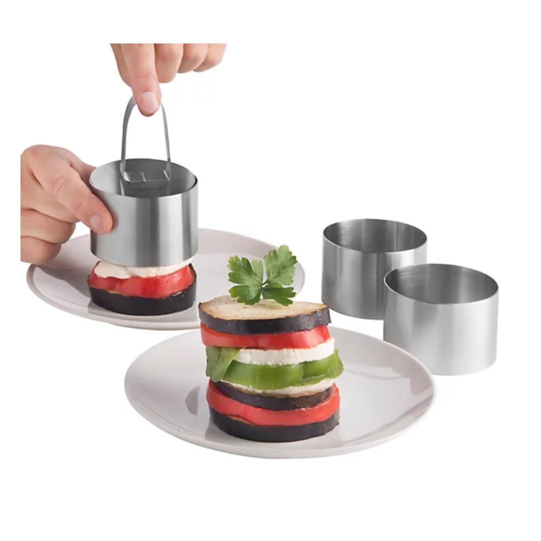 VonShef Professional Stainless Steel Cooking Rings