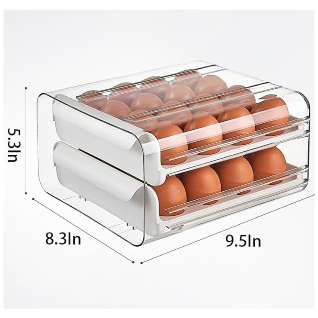 WUWEOT 32 GRID EGG STORAGE DRAWER FOR REFRIGERATOR B