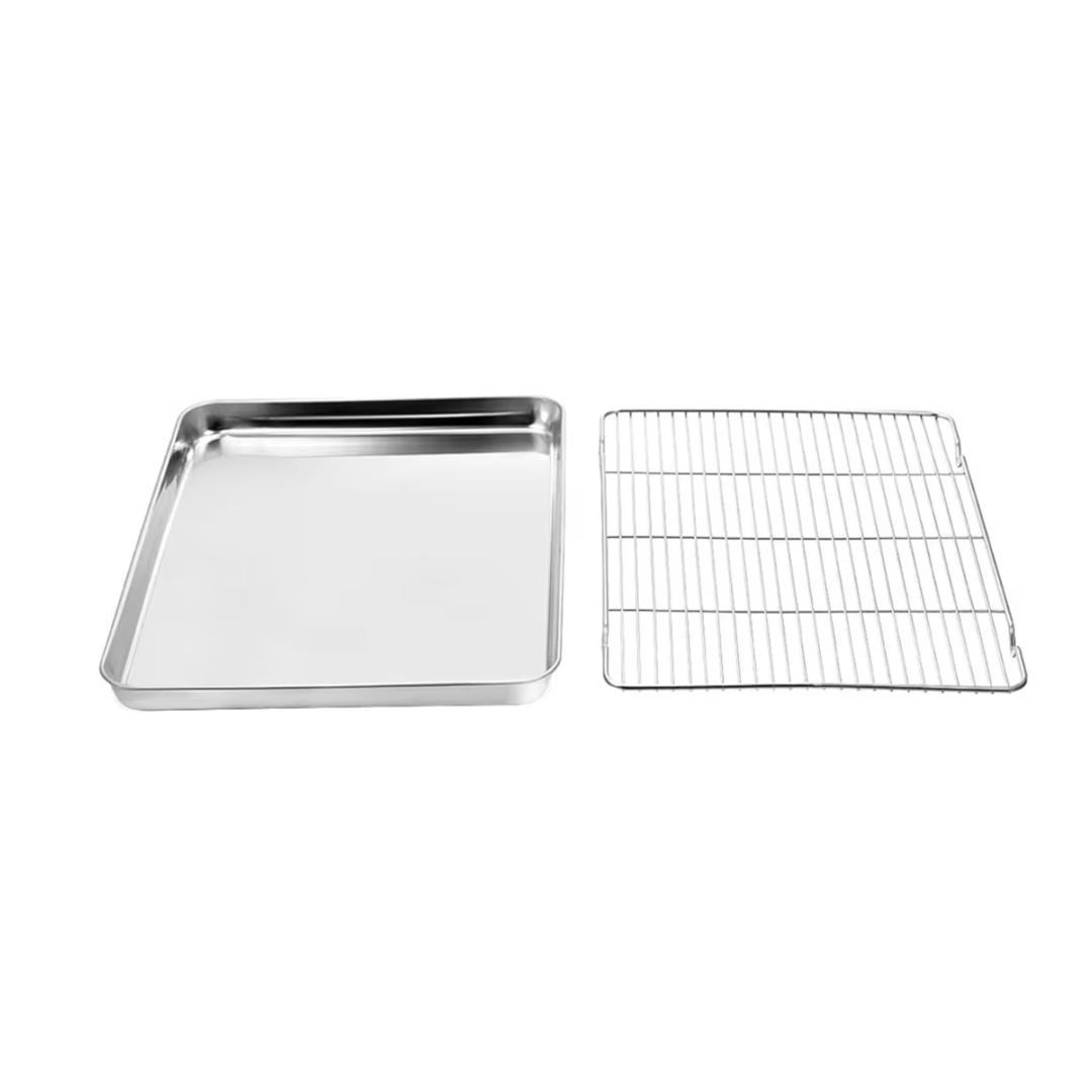 Wildone Stainless Steel Baking Sheet & Rack Set