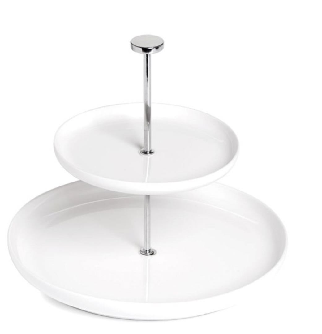 Wilko Two-Tier Cake Stand