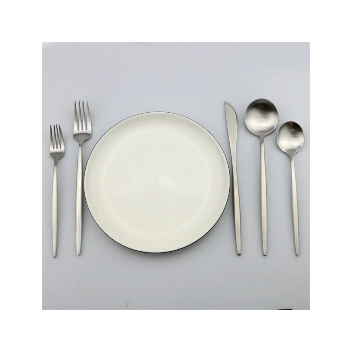 BRIIEC 20PCS 18/10 STAINLESS STEEL FLATWARE SET