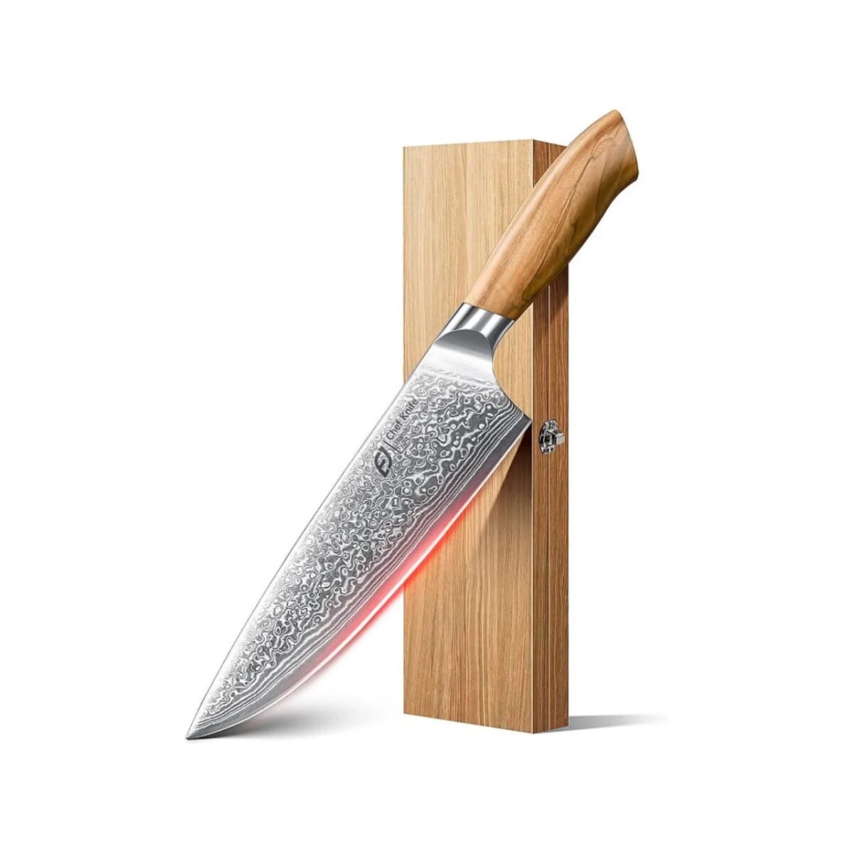 EMOJOY DAMASCUS 8” PROFESSIONAL CHEF KNIFE IN JAPANESE STEEL