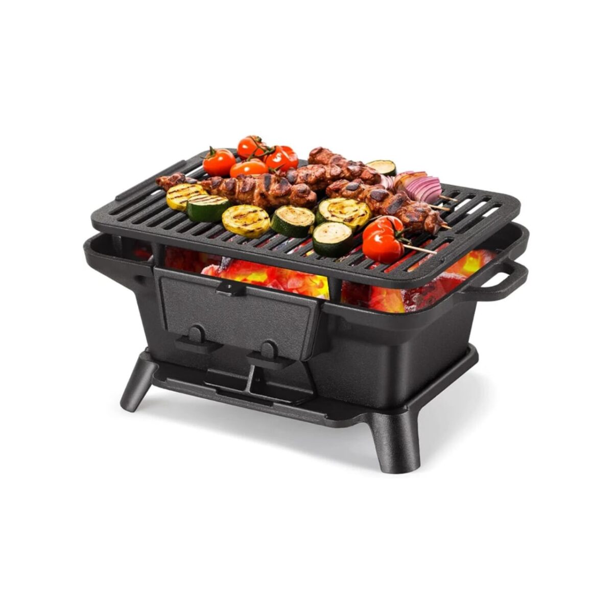 HIBACHI PRE-SEASONED CAST IRON OUTDOOR GRILL