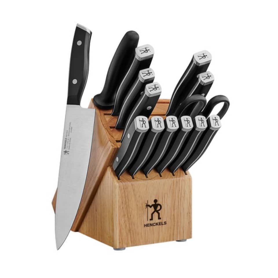 HENCKELS MODERNIST FORGED 15PC SELF-SHARPENING BLOCK