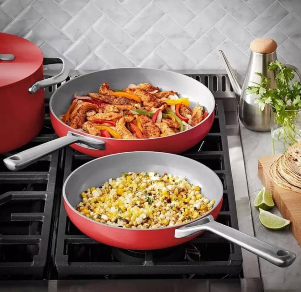 MEMBER MARK 11PC MODERN CERAMIC COOKWARE SET