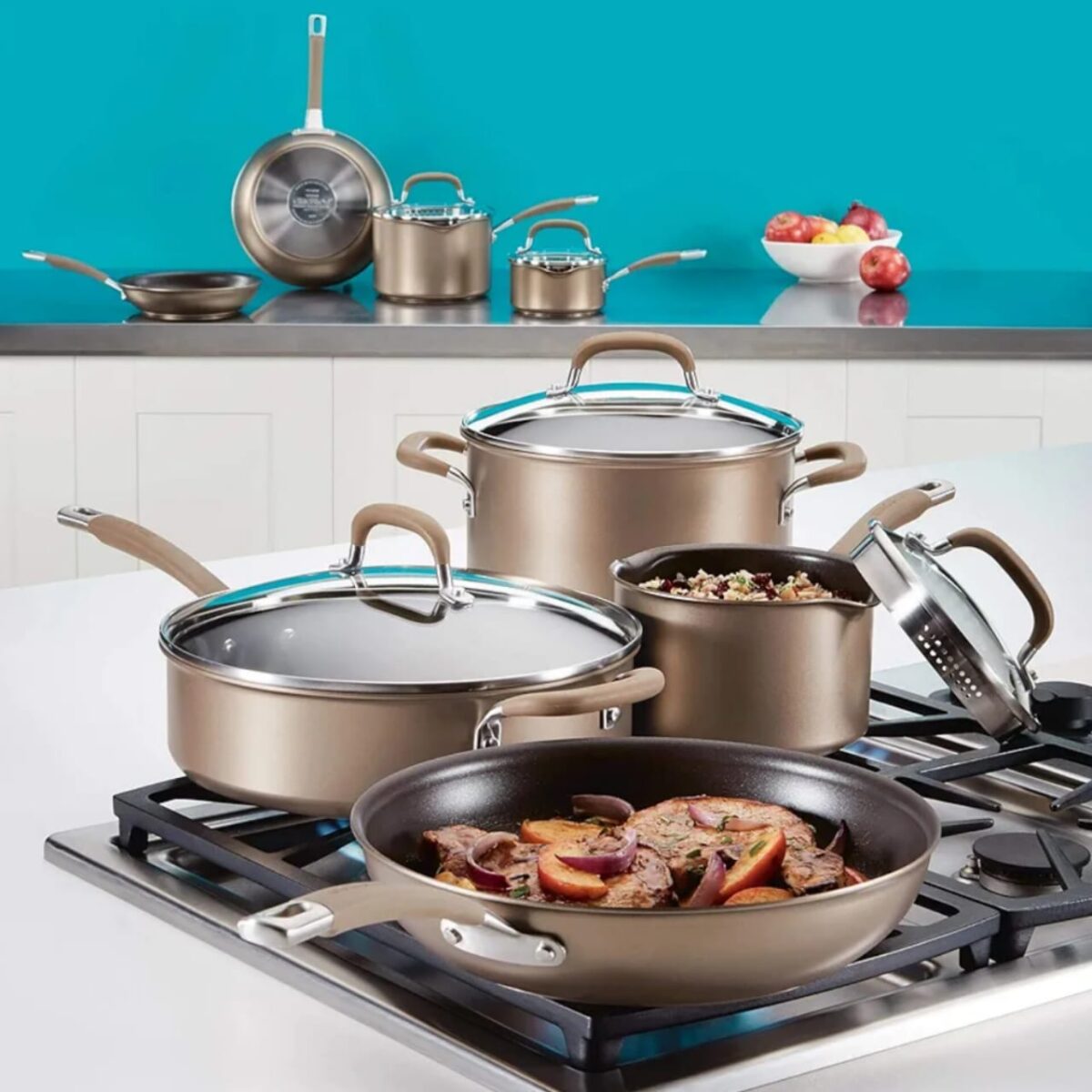 CIRCULON PREMIER ANODIZED 13PC COOKWARE SET
