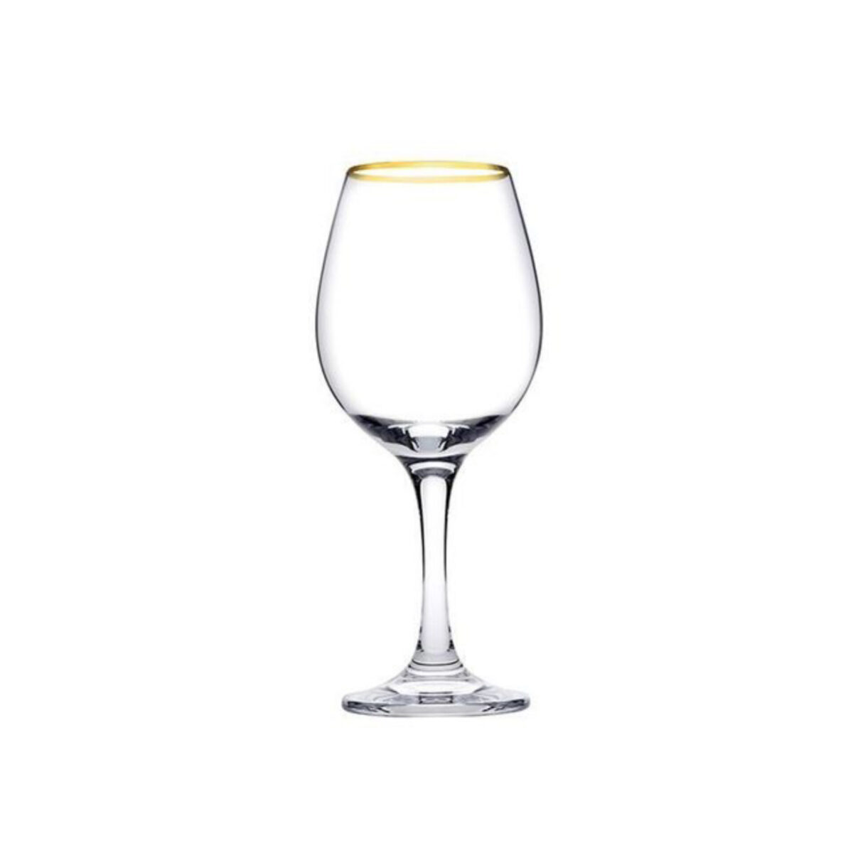 PASABAHCE GOLDEN TOUCH AMBER 6PC GLASS