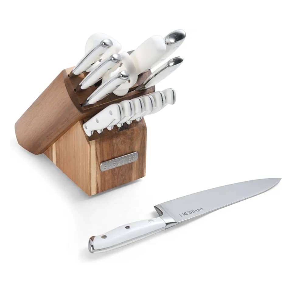 SABATIER 15PC FORGED TRIPLE RIVETED CUTLERY SET