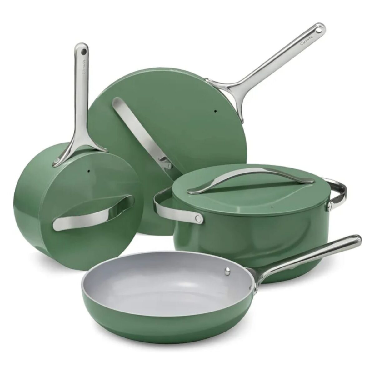 CARAWAY 12PC CERAMIC COOKWARE SET