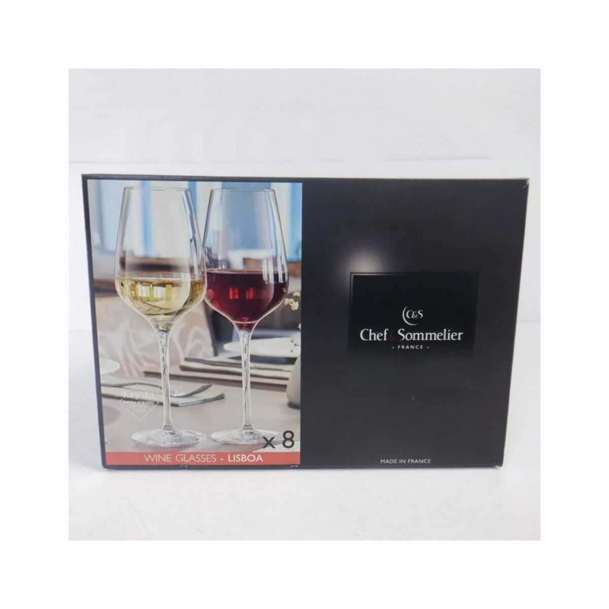 CHEF & SOMMELIER 8PC WINE GLASSES