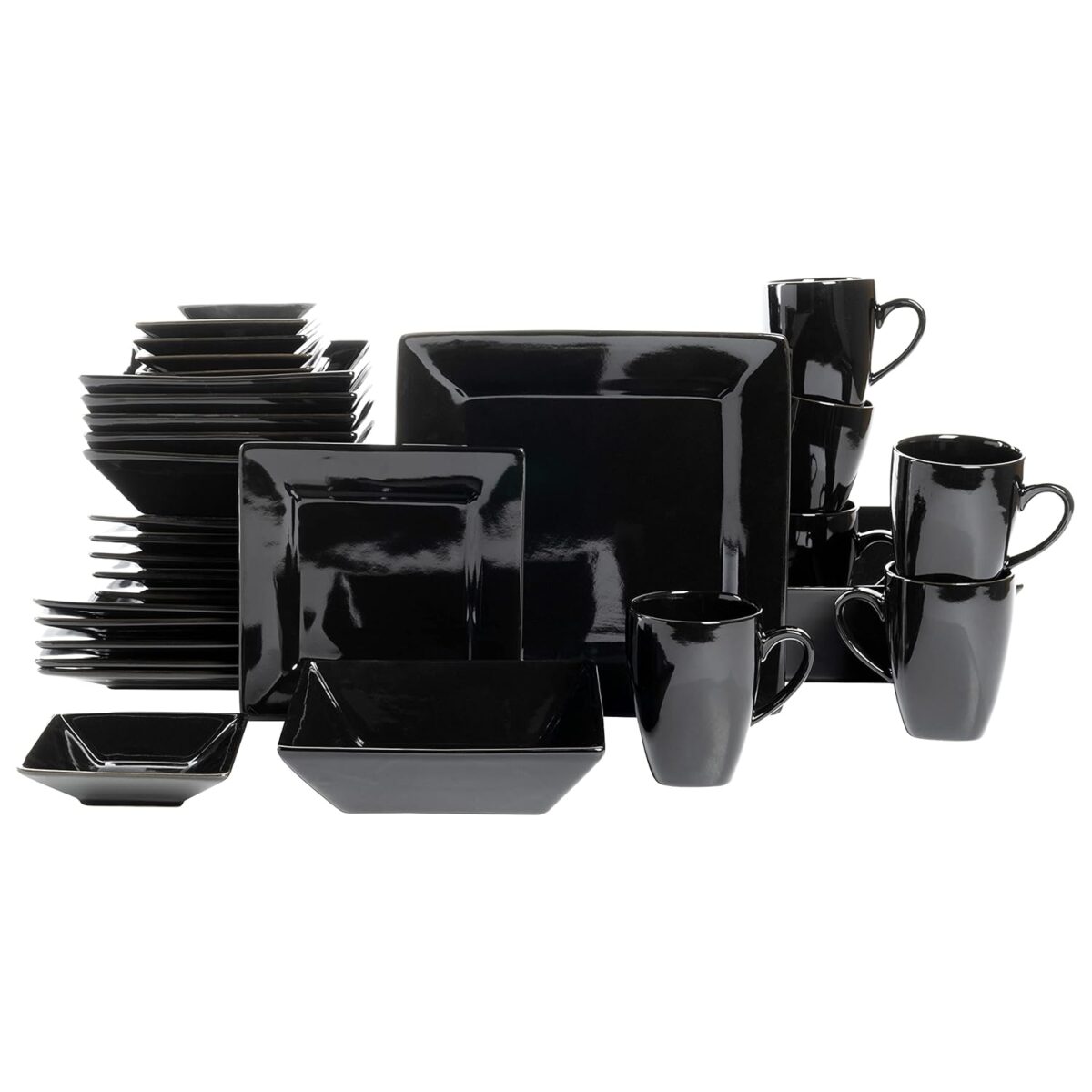 10 STRAWBERRY STREET NOVA SQUARE 40PC DINNERWARE SET