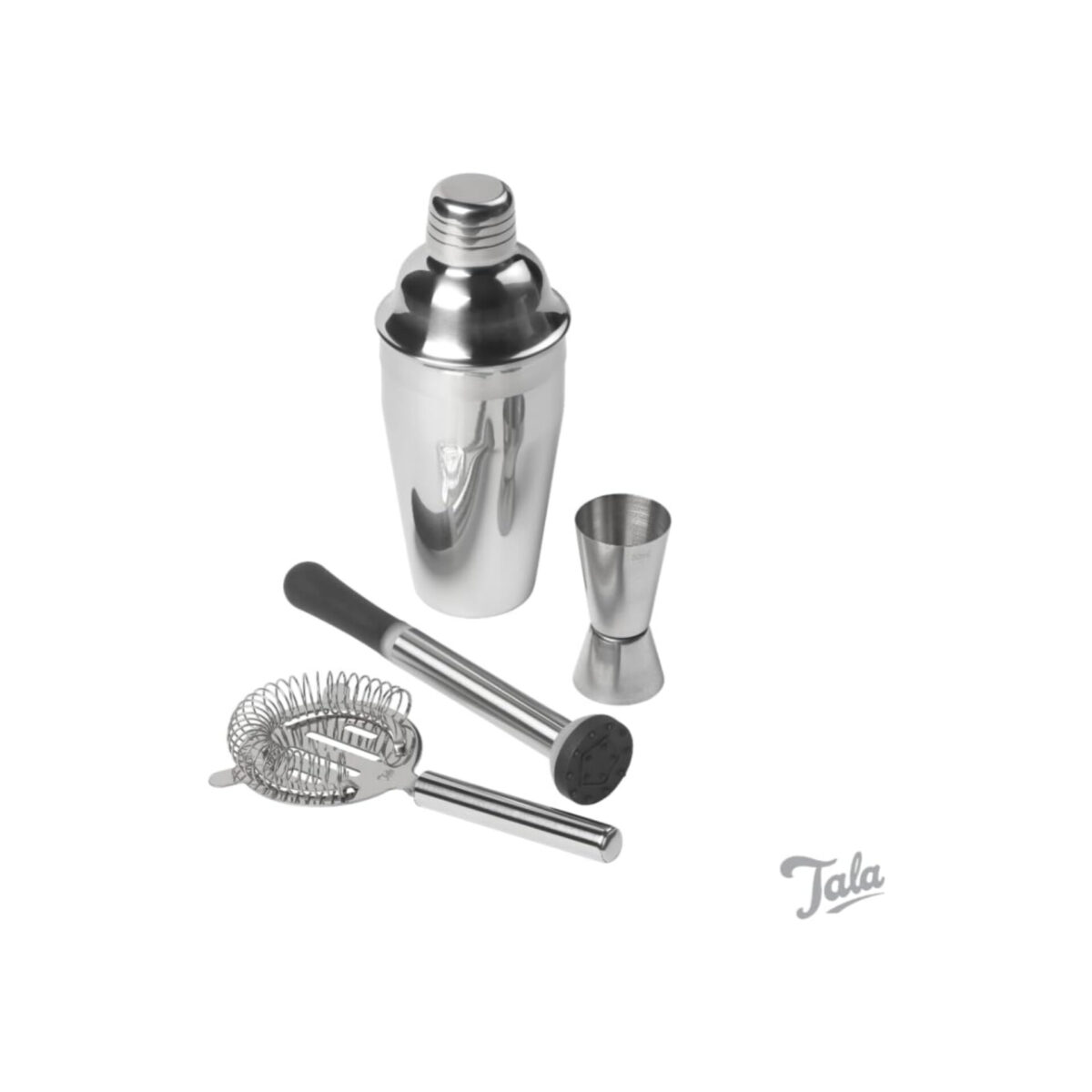 TALA STAINLESS STEEL COCKTAIL JIGGER DUAL SPIRIT MEASURING CUP